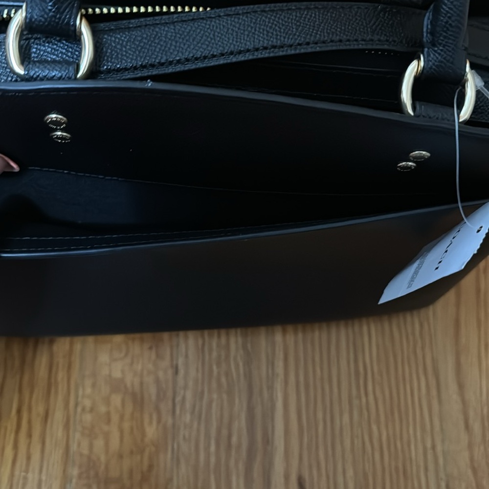 BNWT Black Coach Lillie Carry All - Picture 5 of 7